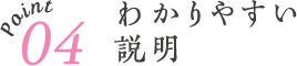 わかりやすい説明